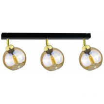 2016 Thea Foco de Techo Barra Oro, 60cm, 3x E27 - Keter Lighting