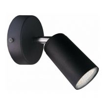 Keter Lighting - 2085 Eye Foco simple Negro, 10cm, 1x GU10