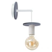 271 Lampada da parete Saturn Grigio, 12 cm, 1x E27 - Keter Lighting
