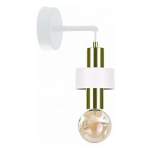 Keter Lighting - 391 Applique Unica Blanc, Or, 12cm, 1x E27