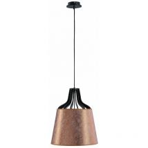 Keter Lighting - 710 Ivo Dome Suspension Plafonnier Cuivre, 38cm, 1x E27