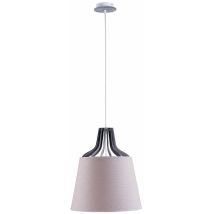 Keter Lighting - 734 Lucio Dome Suspension Plafonnier Rose, 38cm, 1x E27