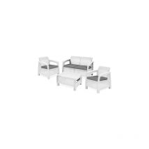 Set rattan corfu lounge keter