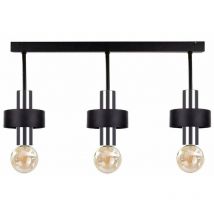 Keter Unica Ceiling Spotlight Bar Black, Silver, 60cm, 3x E27