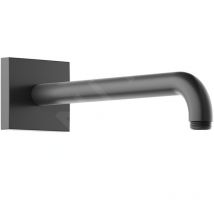 Keuco - Accessoires de douche - Bras de douche, 30 cm, chrome noir brossé 53088130302