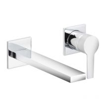 Keuco - Edition 11 mitigeur lavabo 51116010200 chromé, saillie 219 mm, à encastrer