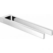 Keuco - Edition 11 - Porte-serviettes double, longueur 34 cm, chrome 11119010000