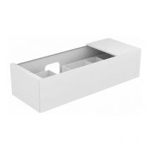 Mueble de baño edition 11 1400 x 350 x 535 mm con iluminación interior led, antracita Keuco