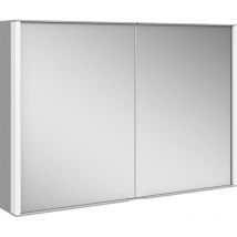Keuco - Armadietto a specchio royal match prolunga a parete 1000 x 700 x 160 mm anodizzato argento