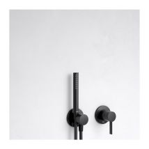 Keuco - ixmo Black Selection Stabhandbrause 56080370100 schwarz matt, 1 Strahlart