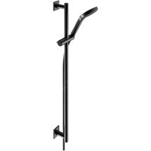 Keuco - ixmo - Set de pommeau de douche, 3 jets, barre 855 mm et flexible, noir mat 59587370802