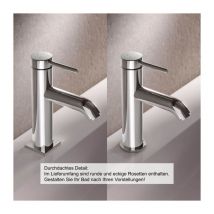 Keuco IXMO Soft 60 mitigeur lavabo 59504012100 Projection 94mm, sans garniture de vidange , chromé