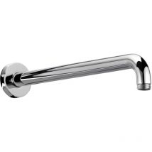 KEUCO Brausearm, Rosettenform rund, Ausladung 450 mm, 51688130400