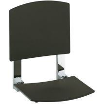 Keuco - Asiento abatible Asiento plan care 360 mm cromado / gris claro