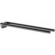Keuco - Reva - Porte-serviettes, longueur 45 cm, noir mat 12818370000
