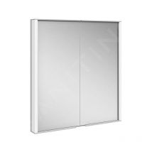 Royal Match - Armoire miroir avec éclairage à led, encastrable, 650x700x149 mm, alu elox argenté 12811171311 - Keuco
