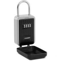 Stamony - Key Box Outdoor Key Safe With Shackle Secure 4-Digit Combination Lock Key Box
