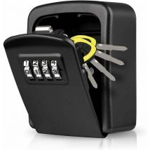 Key Safe Box, Wall-Mounted Key Safe Box [Waterproof and Rustproof] [Indoor and Outdoor Use] for Home School Office Factory Garages Secure Key Box