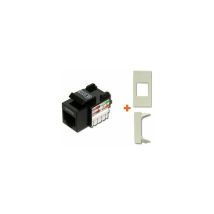 Presa Di Rete Cat.5e Utp Compatibile Serie Legrand Cross Bianco Bianca - Keystone