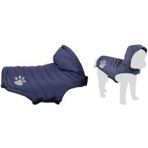 K&f abrigo perro huella azul 40CM