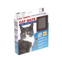 K&f cat mate 309B puerta gato 4 posiciones marrón 192 x 200MM