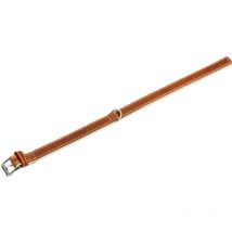 K&f comfort collar marrón, 45CM 22MM en piel suave