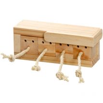 Karlie - k&f juguete inteligencia -cube caja con 4 ladrillos para conejos l: 21.5 cm an: 8.5 cm al: 7.5 cm