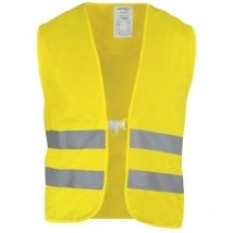 Warnweste mit Klettverschluss bw-mg en 20471 Kl. 2 Einheitsgröße gelb - Asatex
