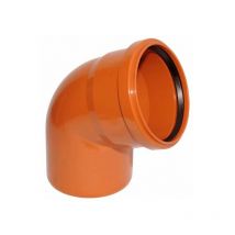 Kg Bogen mit Muffe und Gummidichtung 67° dn 160 Kanalrohr kgb