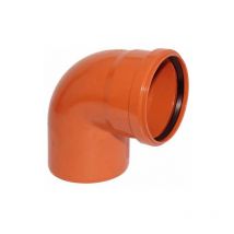 Kg Bogen mit Muffe und Gummidichtung 87° dn 125 Kanalrohr kgb