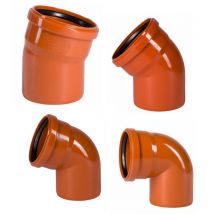 Kg Bogen 45 Grad dn 200 Kunststoff Abwasserrohr Abflussrohr Kanalrohr