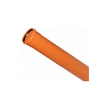 Kg Rohr mit Muffe und Gummidichtung KG-Rohr DN125 1000mm Kanalrohr kgem