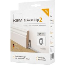 Kgm Clips Für Sockelleisten Express Unsichtbare Montage 50 Stück