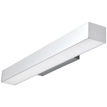 Lindby - Wall Light Kiana (modern) in Silver made of Metal for e.g. Bathroom (1 light source,) from Chrome, white, satined