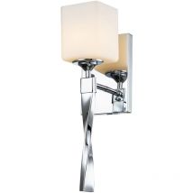 Elstead Kichler Marette Wandleuchte mit Schirm Chrom poliert, IP44