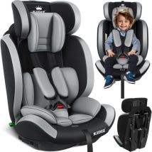 KIDIZ Asiento de Coche para Niños Asiento de Coche para Niños Grupo 1+2+3 9-36 kg arnés de Seguridad de 5 Puntos Asiento de Coche para Niños