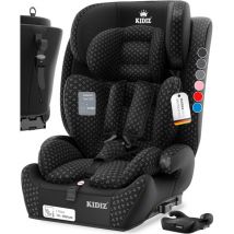 KIDIZ Autokindersitz Triangle Premium Kindersitz Kinderautositz Autositz Sitzschale 9 kg - 36 kg 1-12 Jahre Gruppe 1/2/3 universal zugelassen nach