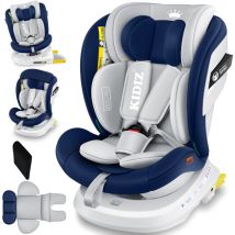 Kindersitz Baby Autositz Kinderautositz Isofix Top Tether 360° drehbar Gruppe 0/1/2/3 ab Geburt 0-36kg Mit Sonnenschutzdach Seitenschutz 5 Punkt