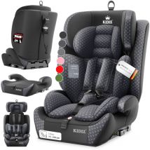 Siège auto Triangle Premium Siège enfant Siège auto coque 9 kg - 36 kg 1-12 ans Groupe 1/2/3 universel homologué selon ece R129/03 avec Isofix Beige