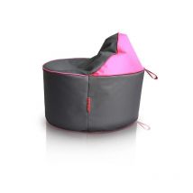 Kids 2IN1 Bean Bag Chair Seat with Foam Flakes Filling - Pink