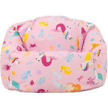 Kids Printed Kids Bean Bag - Pink