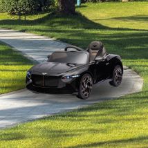 Kids Ride on Car Bentley Bacalar 12V Battery Powered Electric Toy Remote Control Black