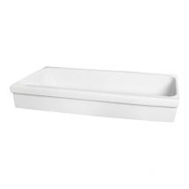 Kids Serie 90 cm Keramik-Kanal-Waschtisch Idral 10395/1 Weiß - Keramik