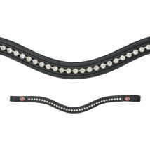 Kieffer Stirnband Flexiloop - Crystal Clear, Warmblut