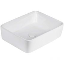 Idolio - Aufsatzwaschtisch 50x38cm, weiß 30624520 - Kielle