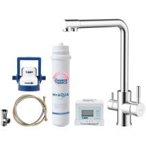 Wimeo - Spültischarmatur inkl. Filter, Chrom 10525SFI50 - Kielle