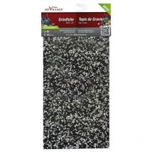 Myvillage - Kies (in Platten) Weiß-Schwarz 30 x 14 cm