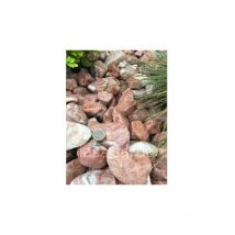 Kieselstein Rot 40-60 - Pack 20 Säcke - 400 Kg