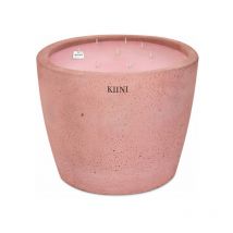 Betonkerze Sojawachs Modernes Design l Rosa - Kiini