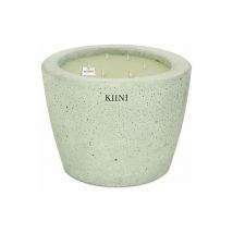 Betonkerze Sojawachs Modernes Design m Pistazie - Kiini